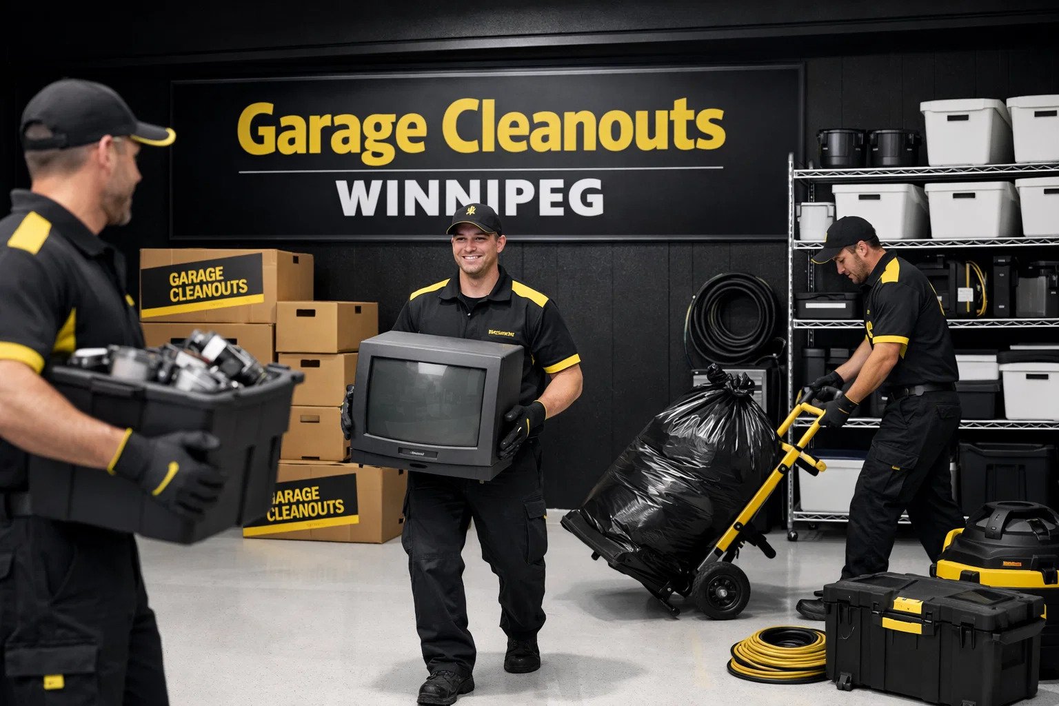 garage cleanouts Winnipeg