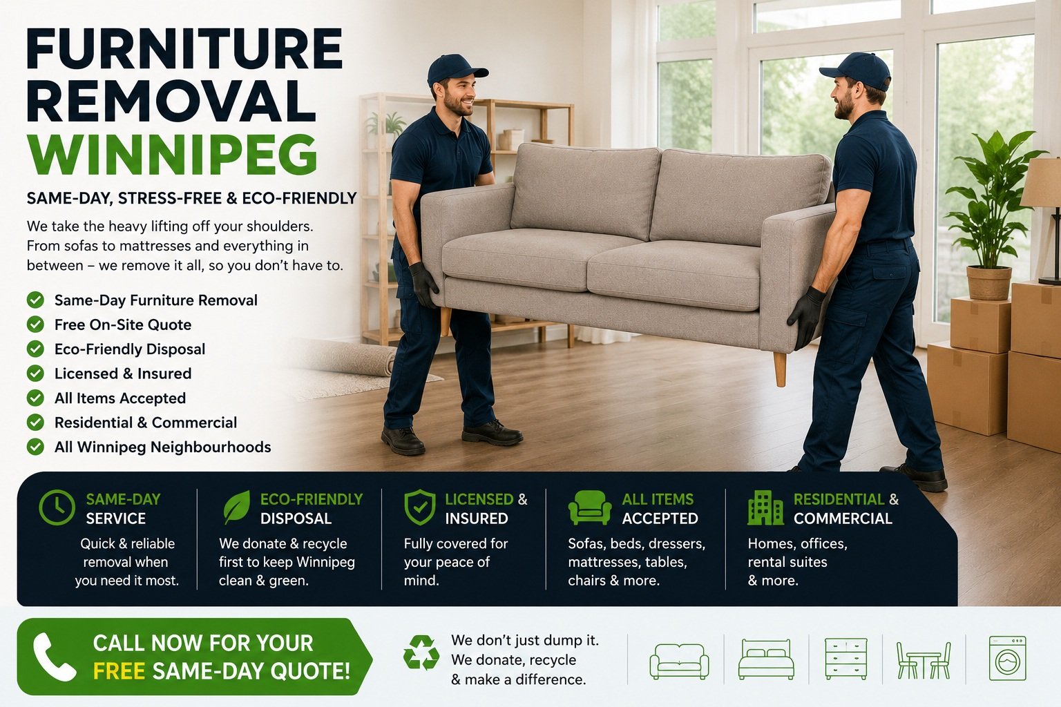 Furniture Removal 1 Furniture Removal Winnipeg