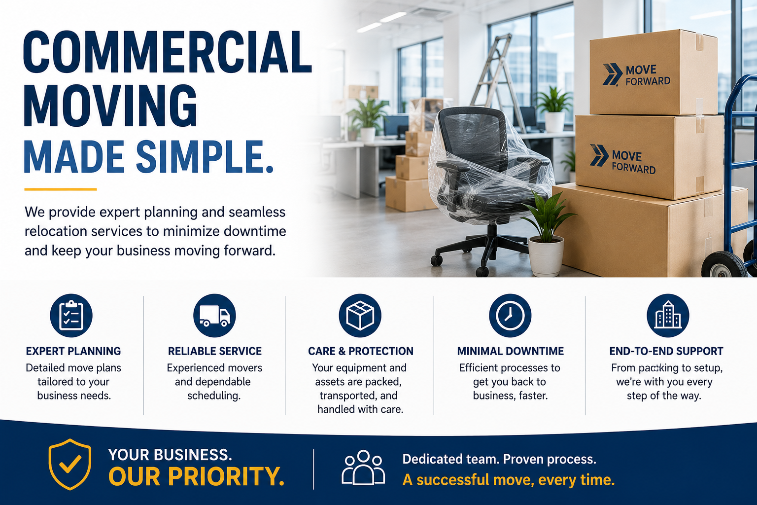 Commercial Moving Checklist for Winnipeg Businesses