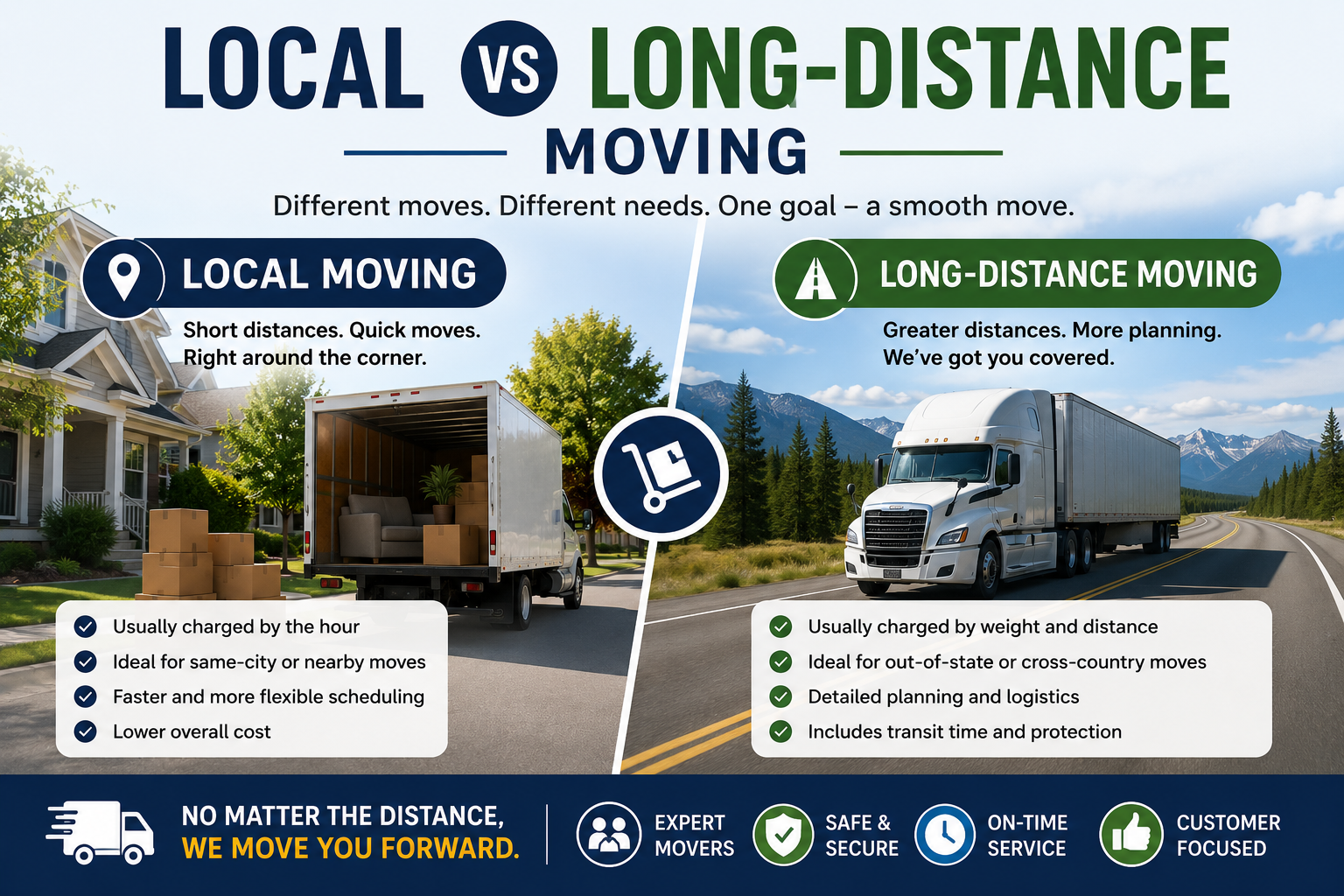 Local vs Long-Distance Moving