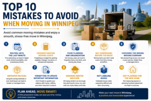 Top 10 Mistakes to Avoid When Moving in Winnipeg