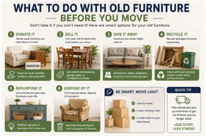 What to Do With Old Furniture Before You Move