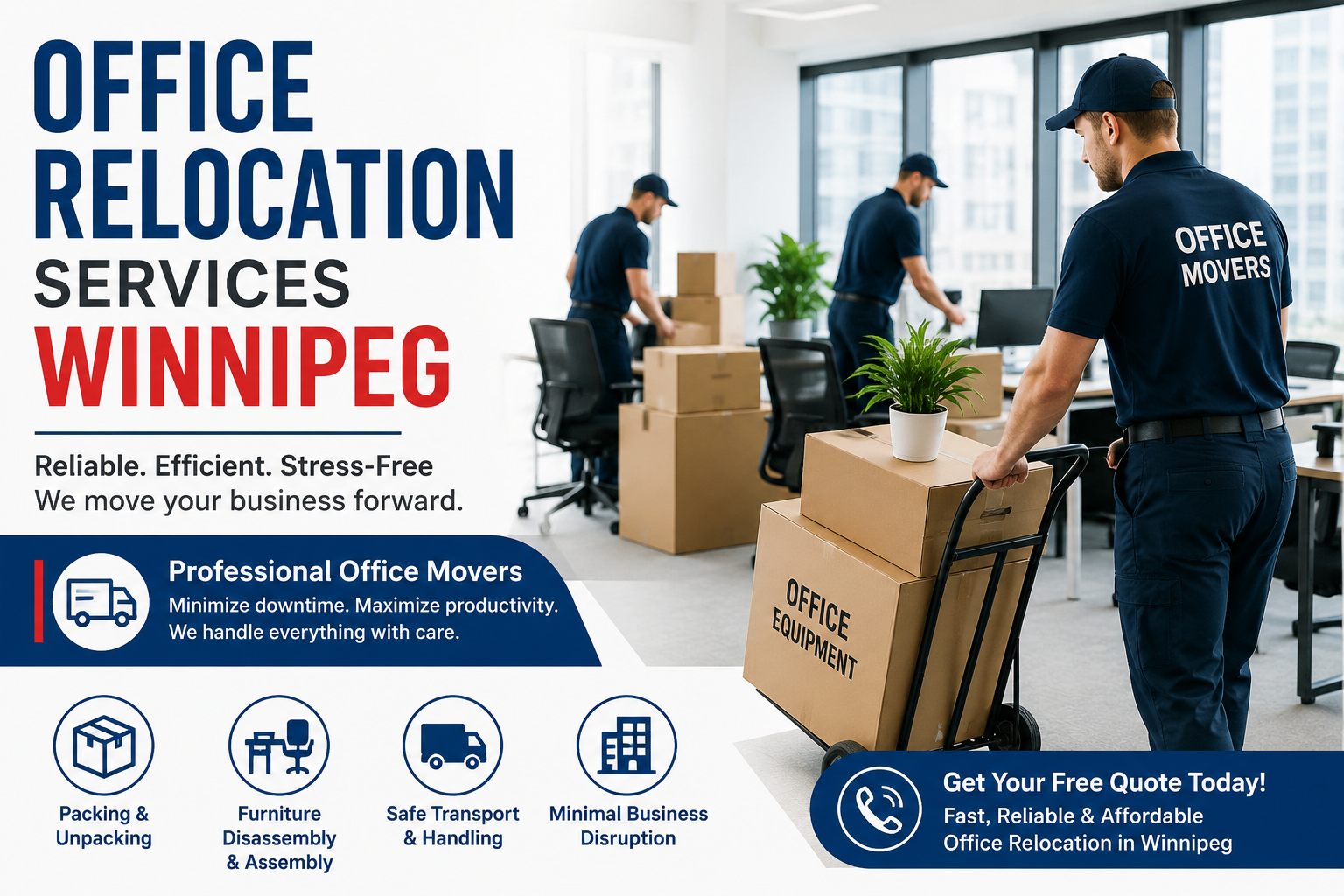 Office Relocation Services Winnipeg