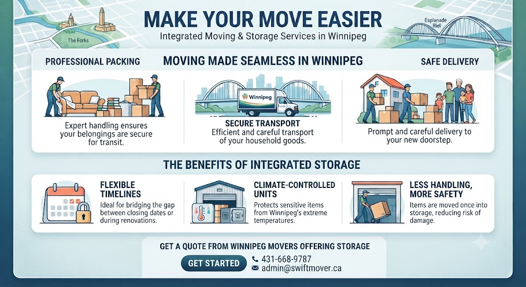 Movers That Offer Storage in Winnipeg
