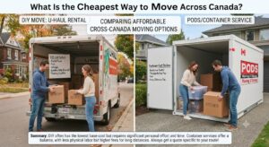Cheapest Way to Move Across Canada