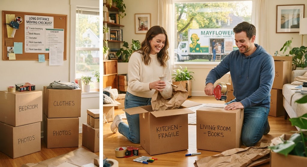How to Move Long Distance Without the Stress